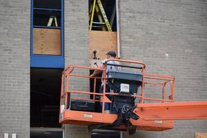 STAIRWELL WINDOWS REPAIRED